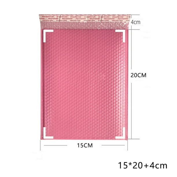 10Pcs Poly Bubble Mailers Padded Envelopes Shipping Packaging Bags Self Seal CM